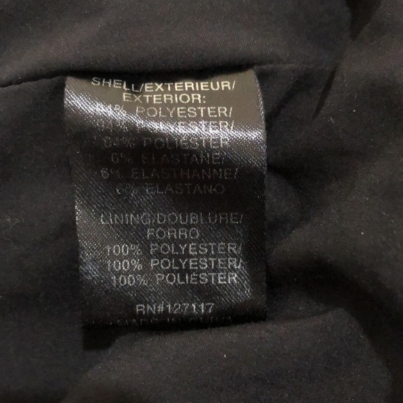 Badgley Mischka Gown Size 8 Black Floral Ruffle Formal Maxi Dress - Picture 8 of 13